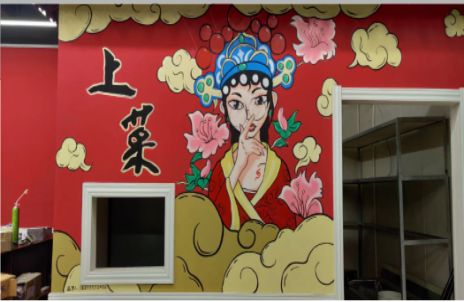 闽侯墙体彩绘的发展和应用