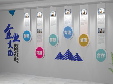 闽侯企业文化墙需要传递什么办公文化？